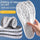 4D Cloud Technology Pu Massage Instep Insole High Elastic Shock Absorption