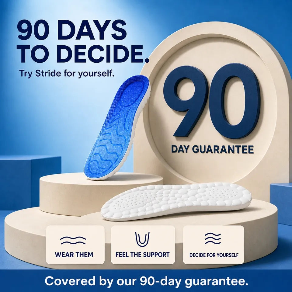 Stride 90-day money-back guarantee